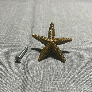 Custom Made Starfish Knob
